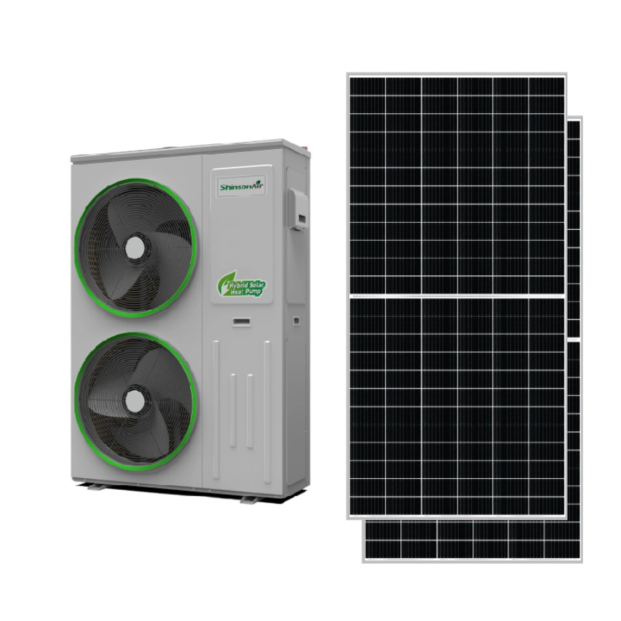 High-Cop Latent-Storage Solar Ground Source Heat Pump