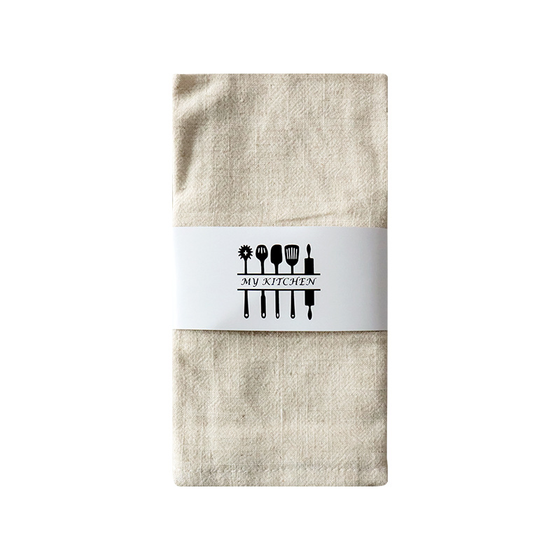 Multicolor Cotton Linen Tea Towel Wedding Decoration Cheap Kitchen Napkins Towel
