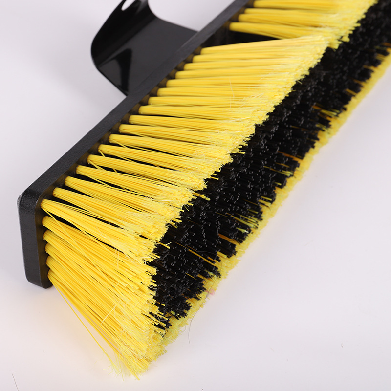 Esun Long Handle Stiff Bristles Heavy-Duty Outdoor Commercial Broom for Cleaning Bathroom