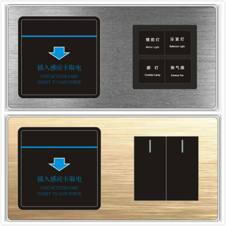 Illuminated Hotel Guest Room Number LED Display Dnd Don't Disturb Clean up Electronic Door Plate Sign