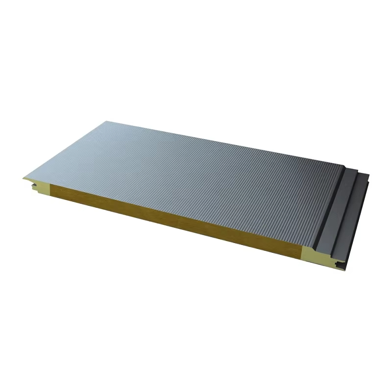 High Strength Color Steel Insulated EPS/Rock Wool Board Sandwich Panel for Roof and Wall
