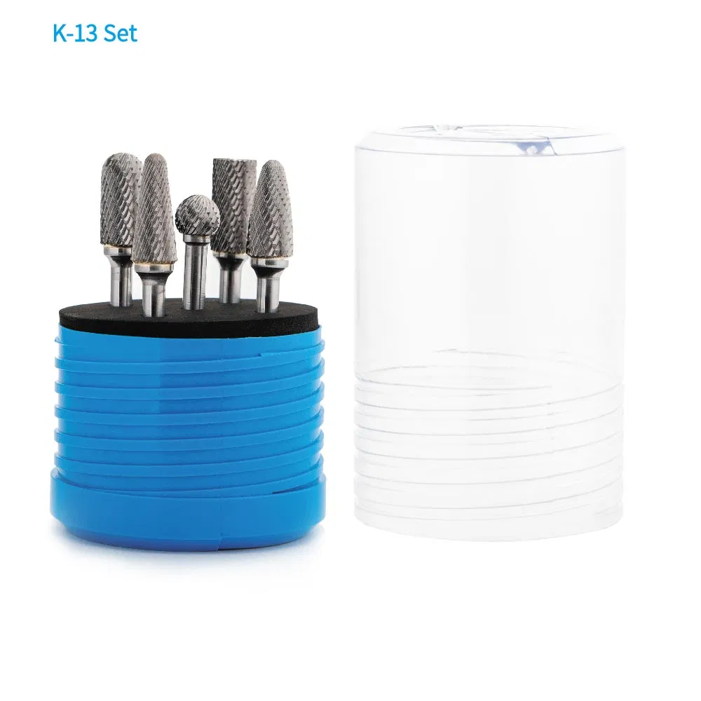 5PCS/Box Packed Industrial Tungsten Carbide Burr Set K-13