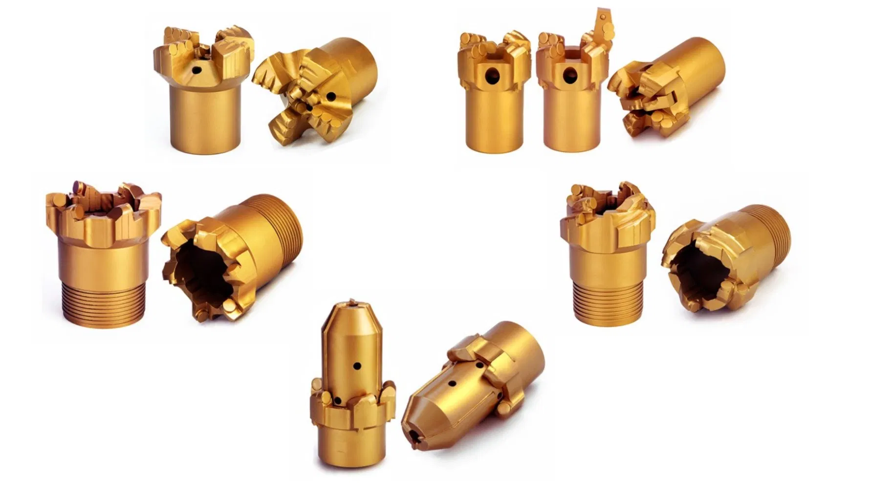 PDC скребковое долото для бурения