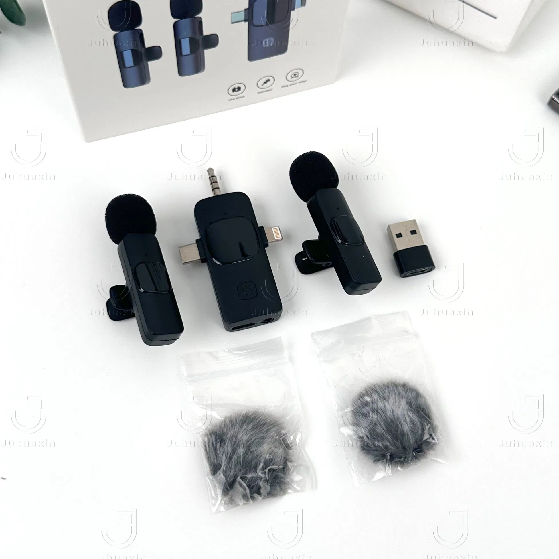 2025 Factory Price Discount Price Wireless Microphone with Loud Sound Qualit No Jamming Clear Sound Quality Micró Fono Inalá Mbrico for Teachers