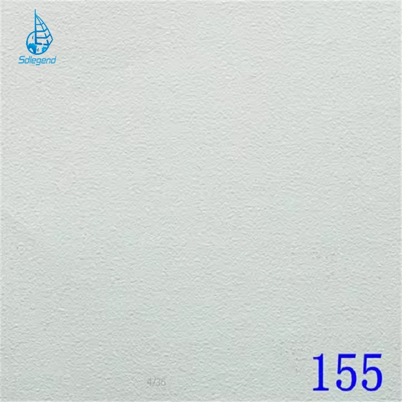 Hotel Interior Decorative Light Weight PVC Laminated Gypsum Ceiling Tiles 595X1195mm