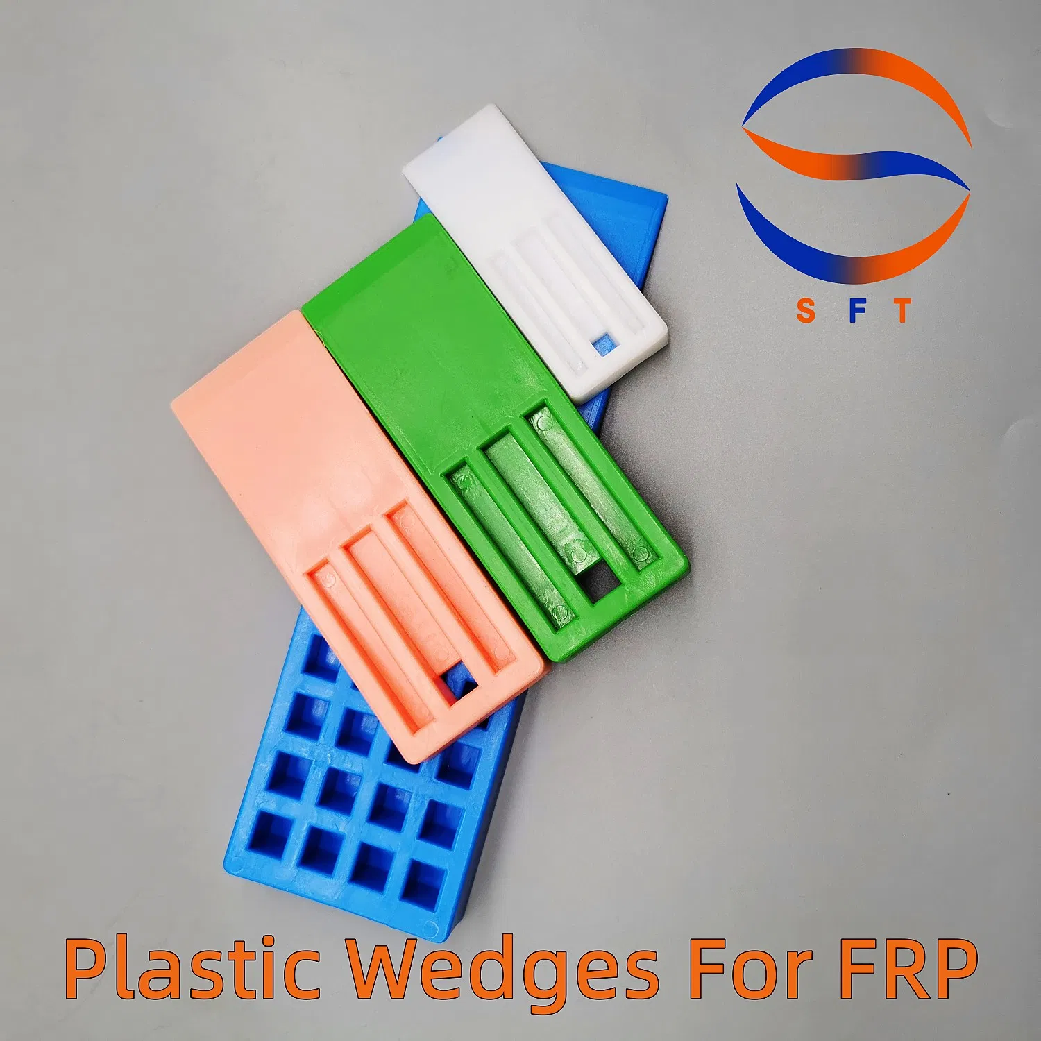 53mm Width 150mm Length 19mm Thickness Plastic Wedge for FRP