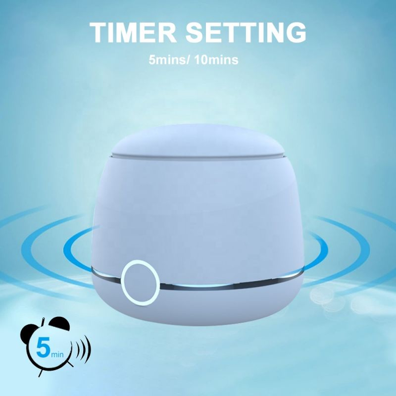 2024 New 220ml 46kHz 24W Ultrasonic UV Dental Cleaners Dental False Teeth Aligner Mouth Guard Ultrasonic Denture Cleaner