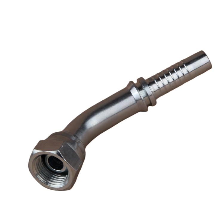 Female Elbow 45 Degree Bsp Fitting of 60 Degree Cone Carbon Steel Fitting