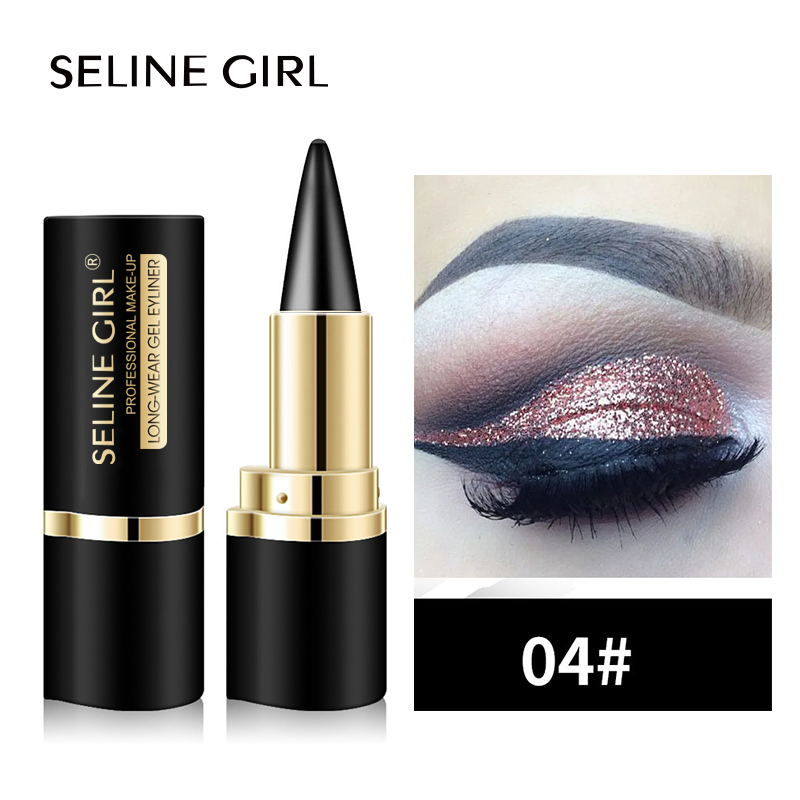 Seline Girl 4 Colors 2.2g 24 Hours Waterproof Eyeliner Cream