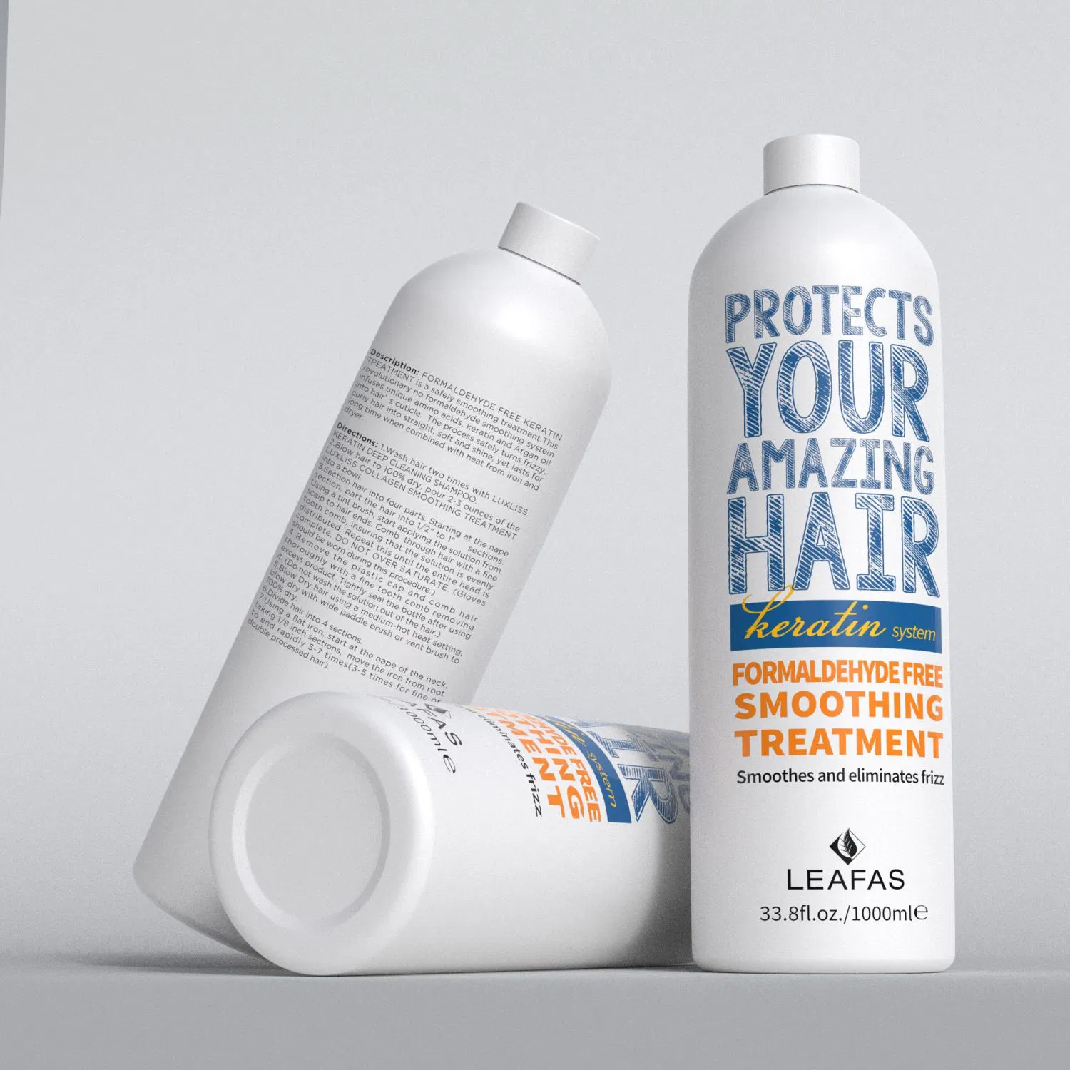 Formaldehyde Free No Smoke Keratin Smoothing Treatment