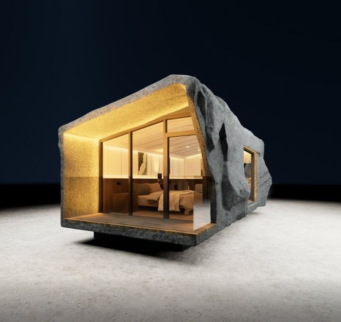 Oceanfront Luxury Villa Cluster Modern Capsule House and Modular Container Homes