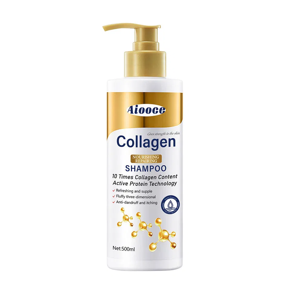 Collagen for Dry and Damaged Hair Nourishing Frizz-Smooth Shampoo