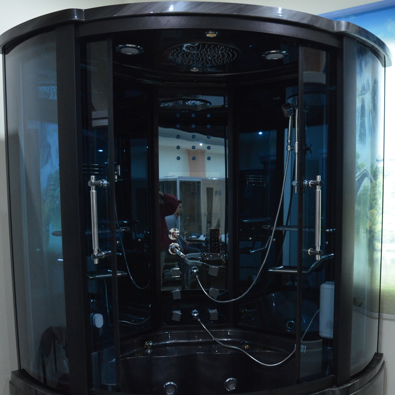 Toprank 2 Person Couple Use Bathroom Steam Room Personal Computerized Bathtub Shower Combo