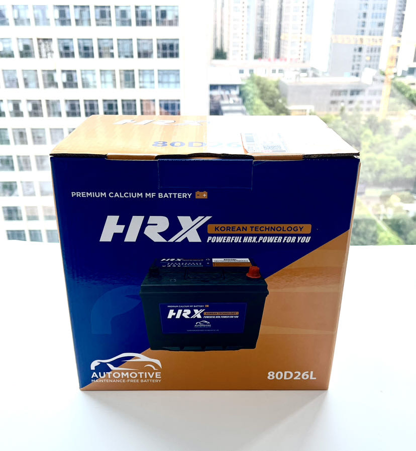 Автомобильный аккумулятор HRX 58014 12V 80Ah