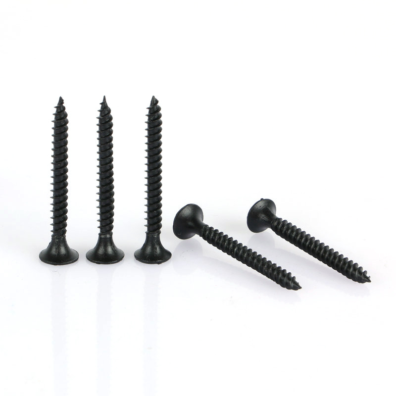 Hardware Fasteners Good Price 6 X 1 1 4 Drywall Screws Black Phosphorus Gypsum Screw for Metal Wood