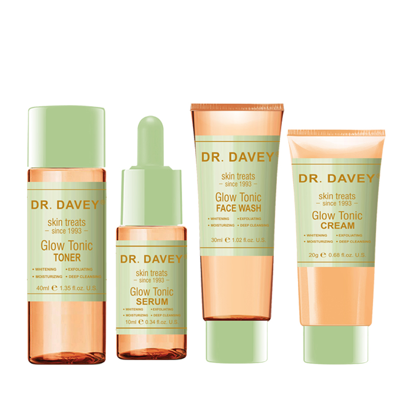 Dr. Davey Whitening Beauty Smoothing Hydration Moisturizer Skin Care Tea Tree Set Face Wash Toner Serum Face Cream