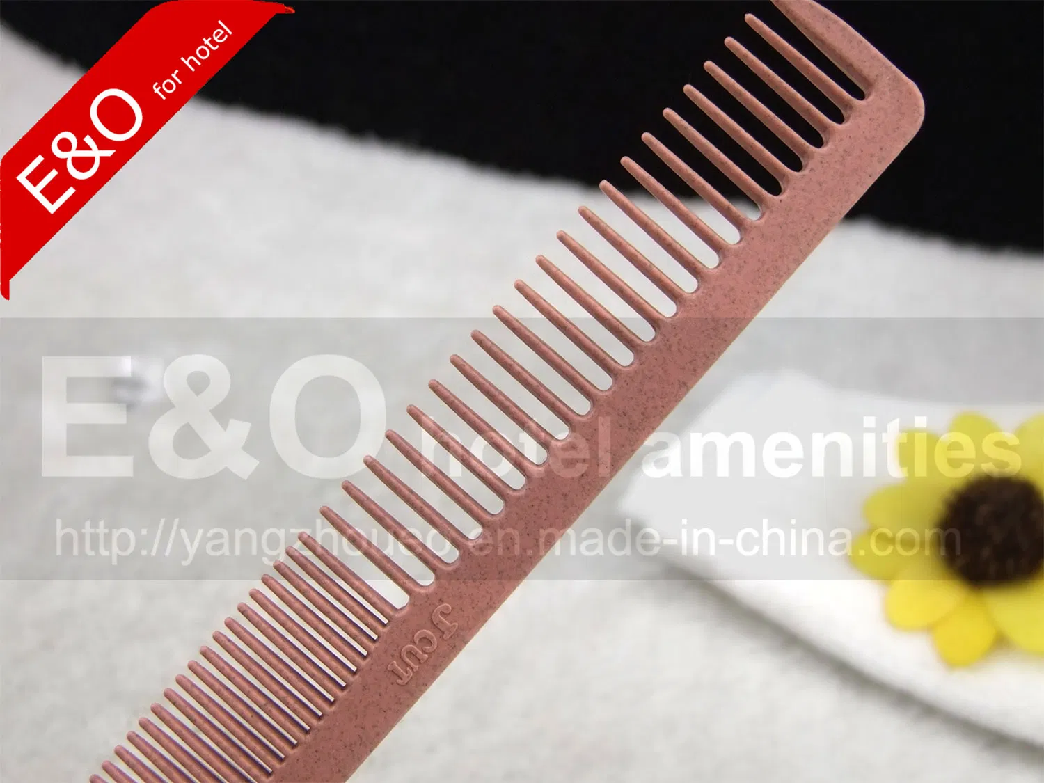 Biodegradable Hotel Long Comb for Hair