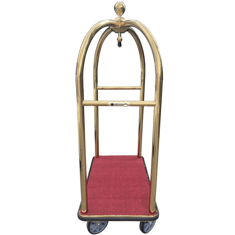 Electric Birdcage Trolley Quiet Ergonomic Design with Eco Friendly Hotel Trolley