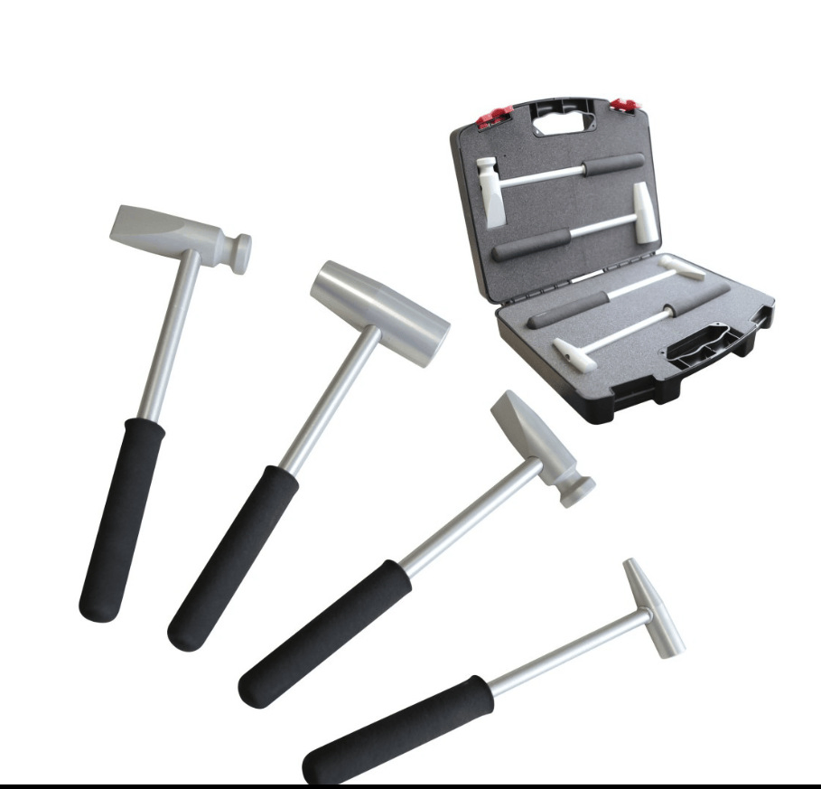 Набор алюминиевых молотков для рихтовки кузова авто