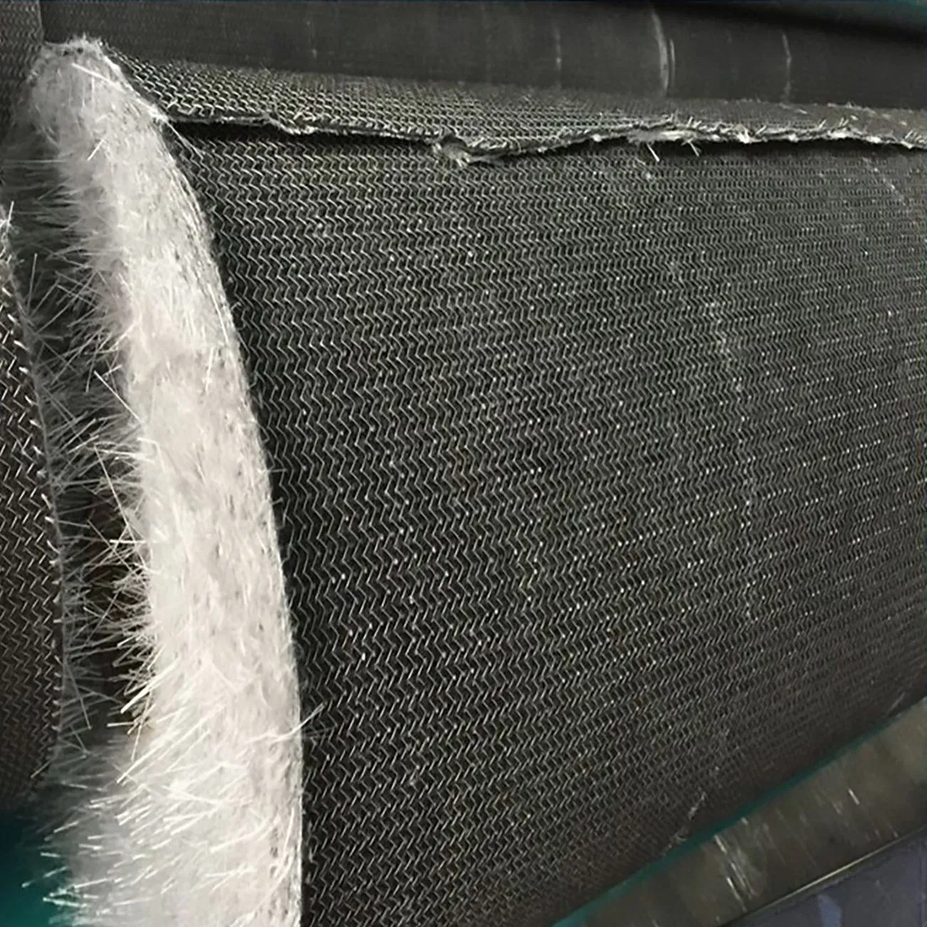 Carbon Tissue Backed Fiberglass Stitch Mat for Conductive Profile