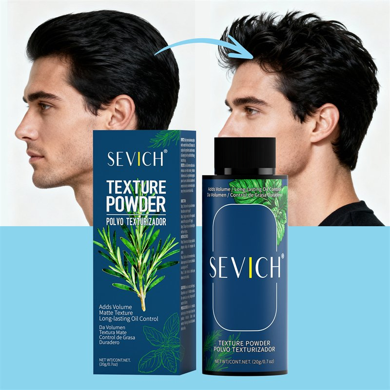 Volumizing Hair Powder OEM Organic Rosemary Barber Hair Styling Powder Matte Control Dust Volume Powder Hair Styling Men
