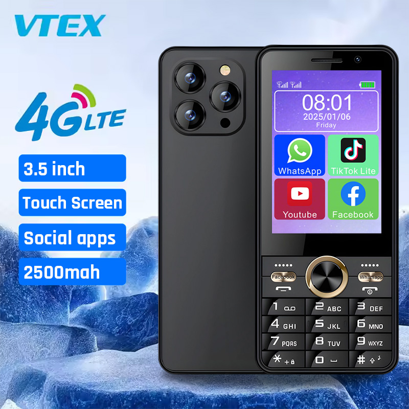 Смартфон Android 8.1 3.5 дюйма, 4G, 16+2 ГБ, 2500 мАч