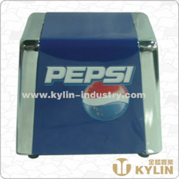 China Multicolor Durable Touchless Metal Napkin Dispenser