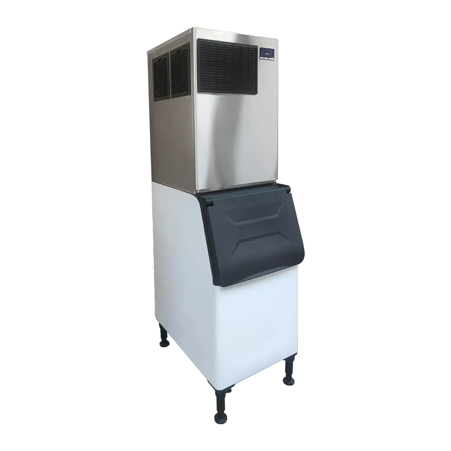 Saige SGS-E500ss 28*28*32mm 220kg Per Day Commercial Big Capacity Solid Cube Ice Making Machine Small Block Ice Machine Ice Cube Maker Cube Ice Machine