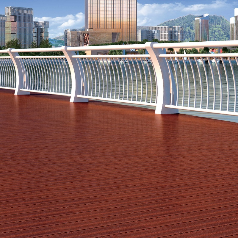 Weatherproof Deck WPC Floor Board Outdoor Tiles Aluminum Decking