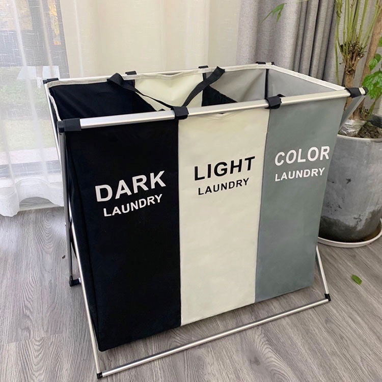 X-Shaped Foldable Waterproof Oxford Modern Clothes Sorting Laundry Basket
