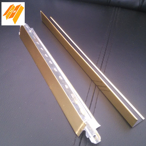 High Zinc Wooden Golden Colorful Ceiling T Bar