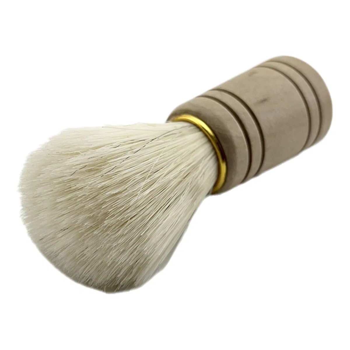 Wood Handle Synthetic Hair Men Care Beard Brush Shaving Cleaning Brush for Men