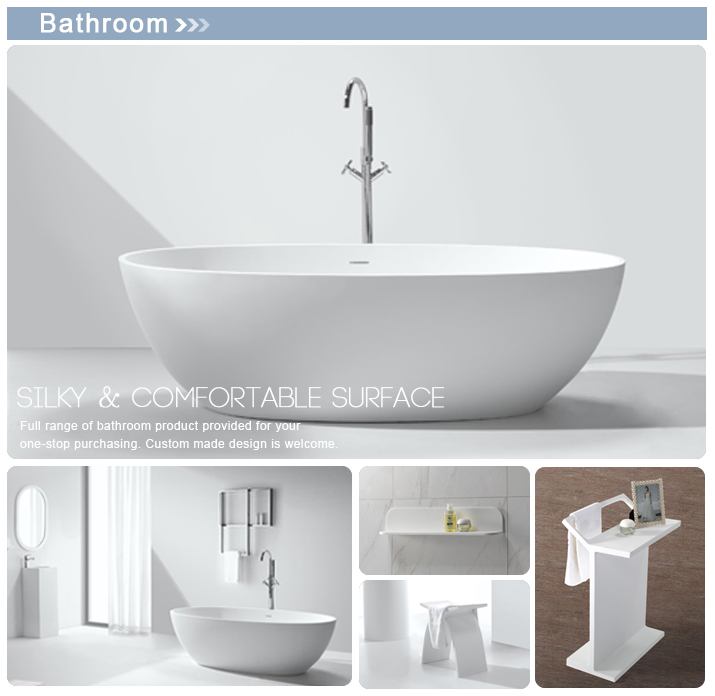 Портативная акриловая ванна из искусственного камня