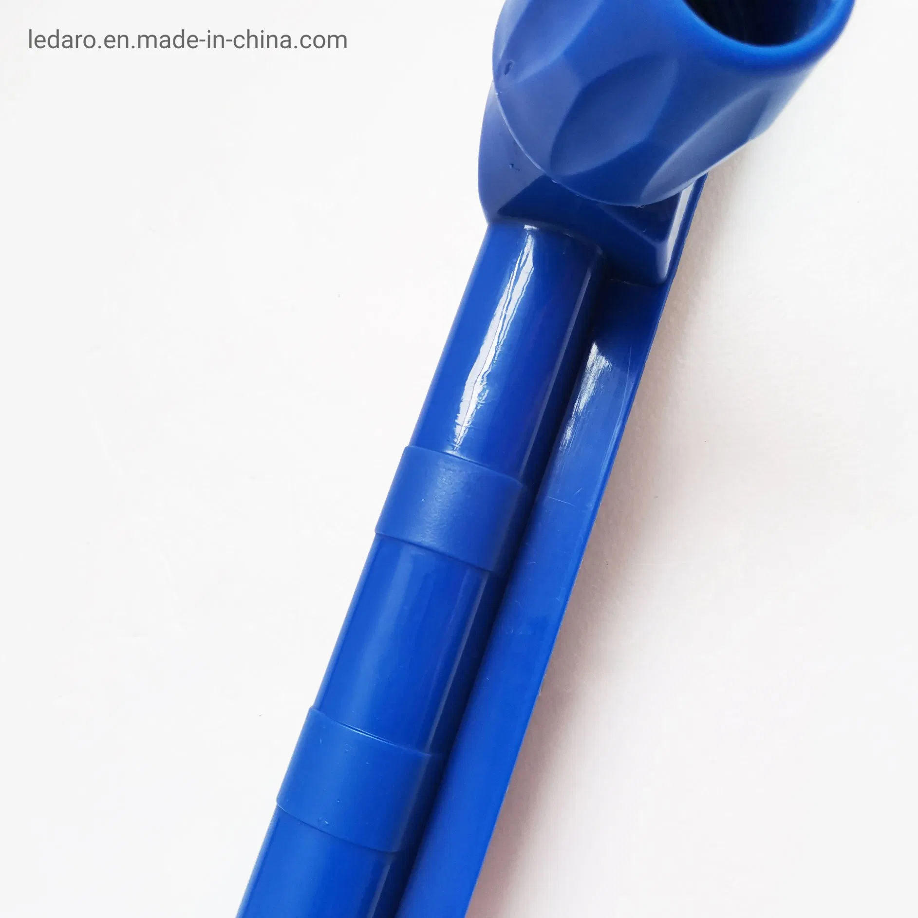 Commercial Professional Plastic Floor Squeegee 18“ Length Twin Black Blades Threaded Socket
