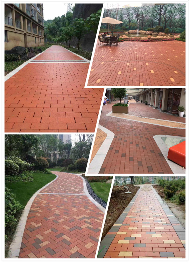 Permeable Block Paving, Pervious Concrete Stone Pavement, Landscape Porous Pavers