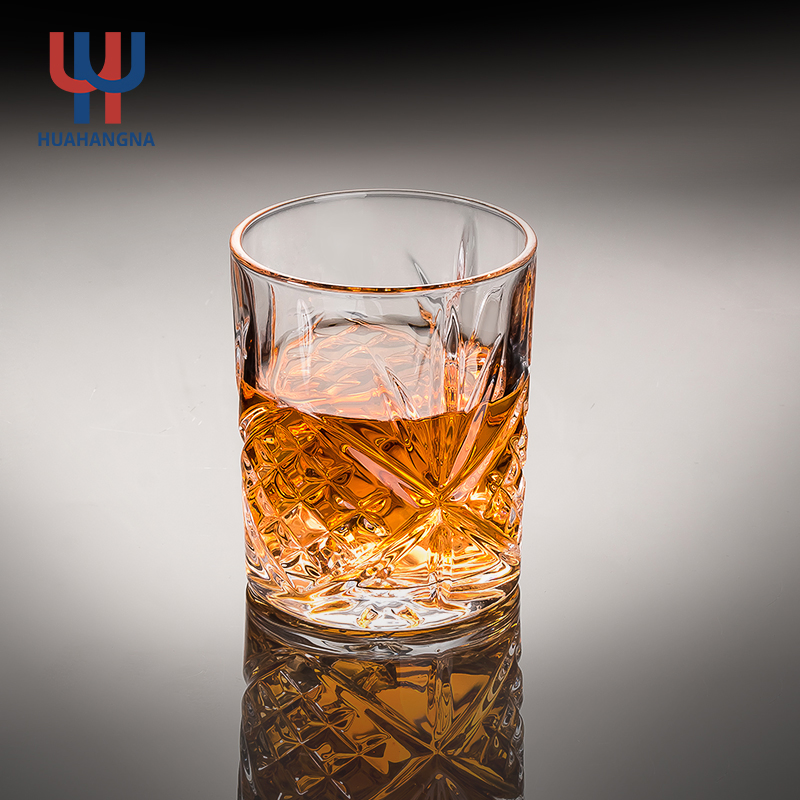 Vaso De Whisky 10oz Old Fashioned Crystal Rock Liquor Vodka Drinking Glassware Scotch Bourbon Whiskey Tumbler Glasses for Bar Restaurant