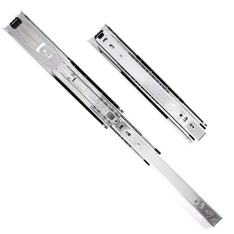 Metal Steel Central Track Full Extension Ball Bearing Drawer Slide
