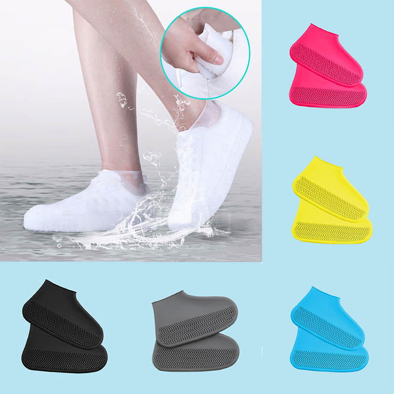 Hot Selling Waterproof Reusable Silicone Shoe Cover