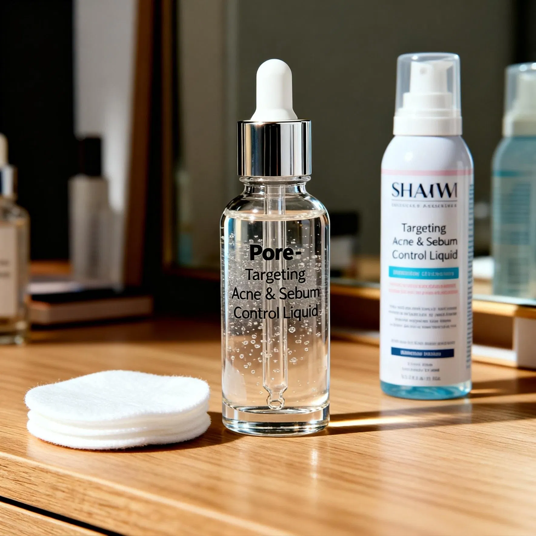 Intensive Oil-Control and Anti-Inflammatory Face Toner with Capsicum Frutescens Extract and Zanthoxylum Bungeanum Fruit Extract for Shine Reduction