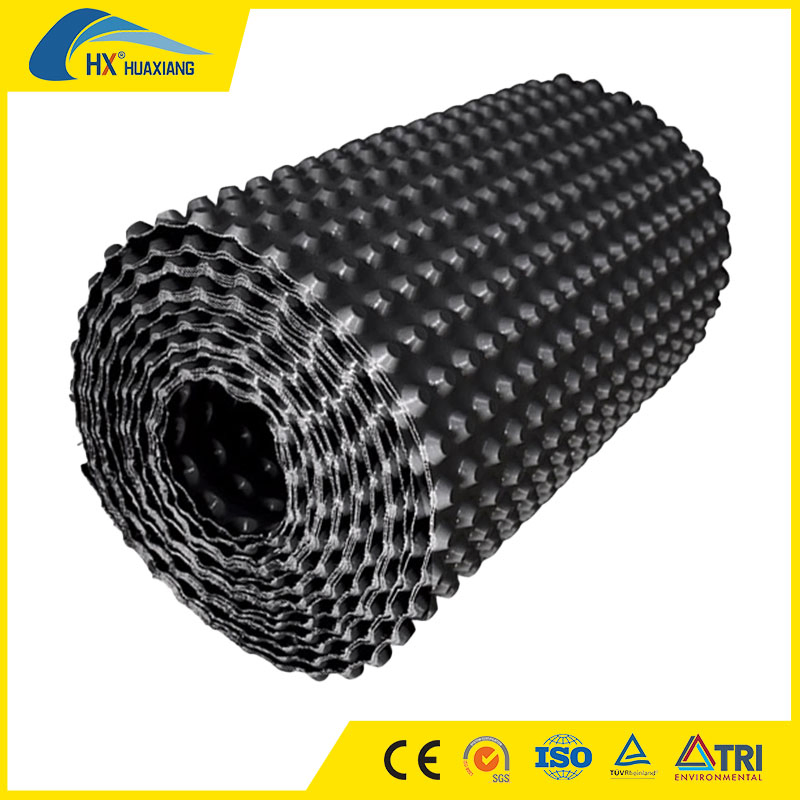 Factory Customized HDPE Dimple Sheet Plastic Drainage Board for Water Treatment Engineering