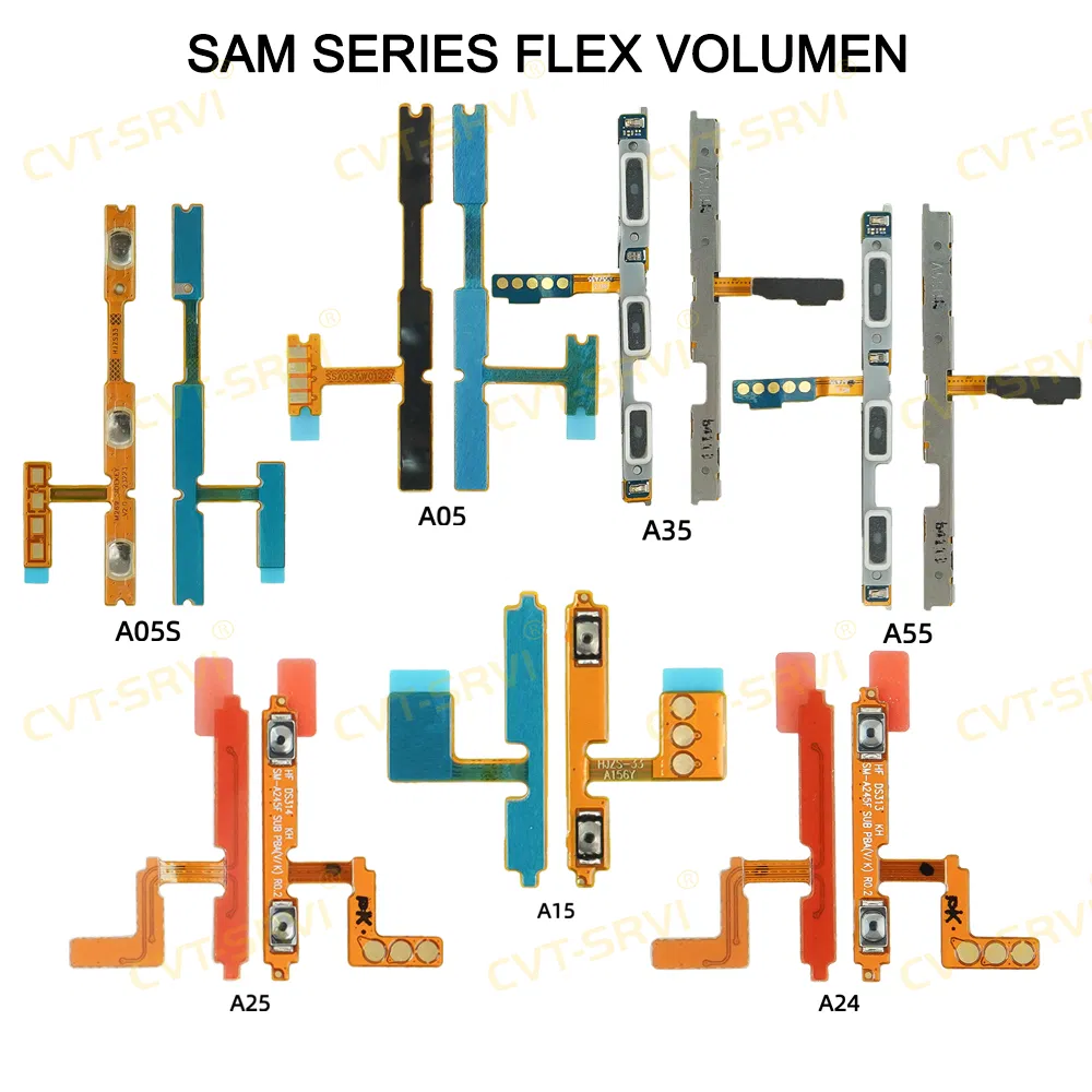 Шлейф Flex Volumen для Samsung A55, A35, A25, A24, A05, A05s