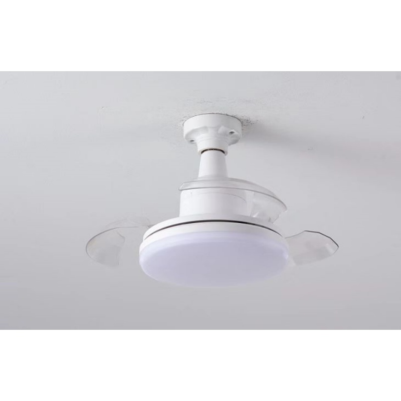 Ceiling Fan Light with 3 Adjustable Lighting Modes Suitable for Small Apartment