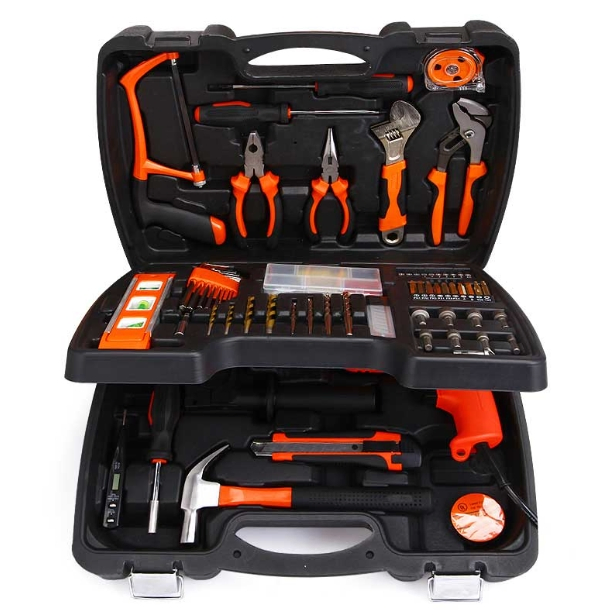 Behappy 138 PCS Household Electric Tools Set