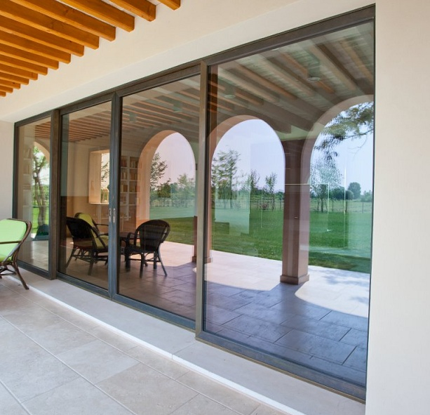 Modern Low E Glass Aluminium Sliding Door for Room