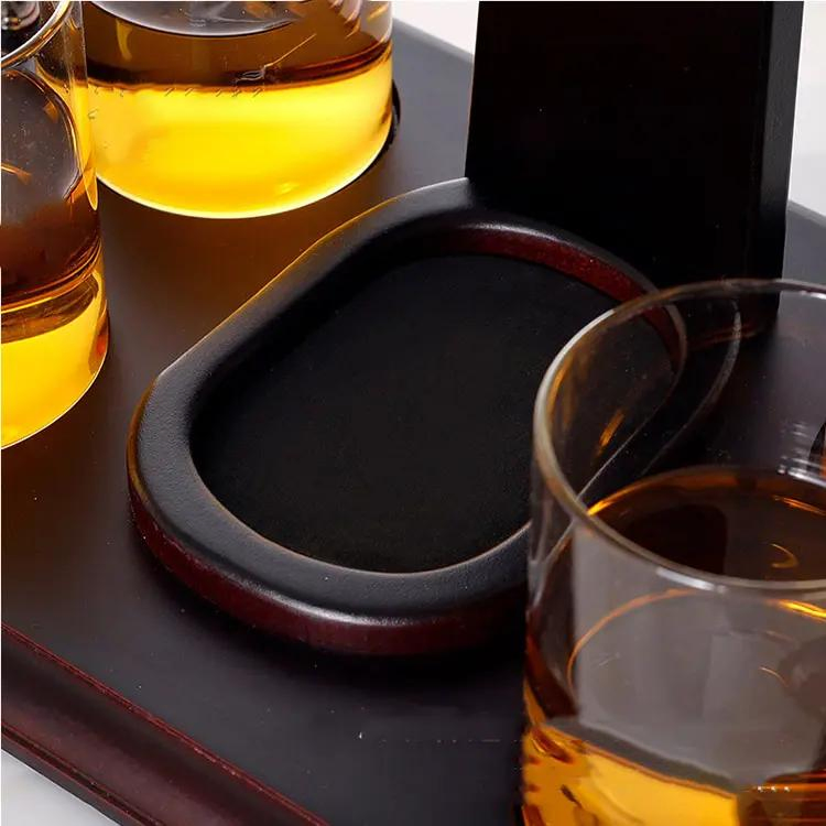 Hot Sale Crystal Glass Gun Whiskey Decanter for Liquor Whiskey Vodka