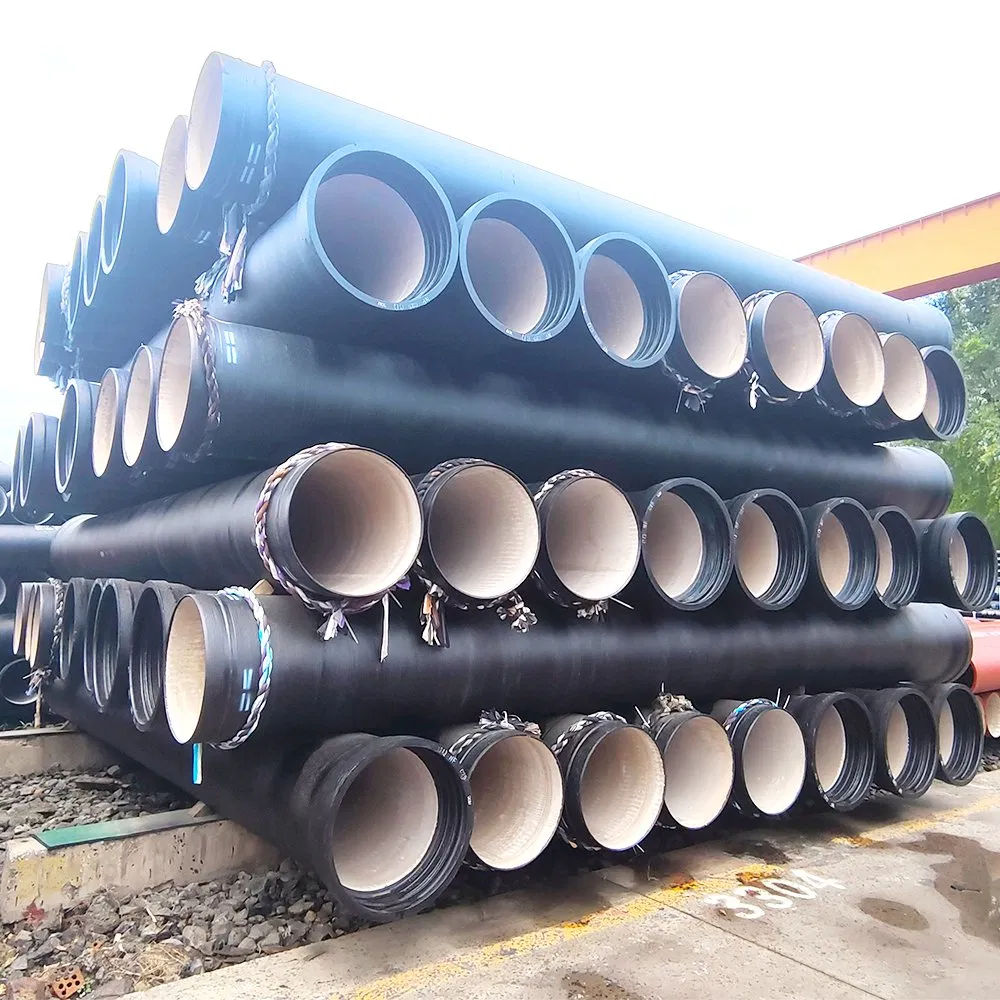 High Quality DN 300mm 100mm K8 K7 K9 C25 C30 450mm 6 Inch Black Ductile Cast Iron Pipe Price
