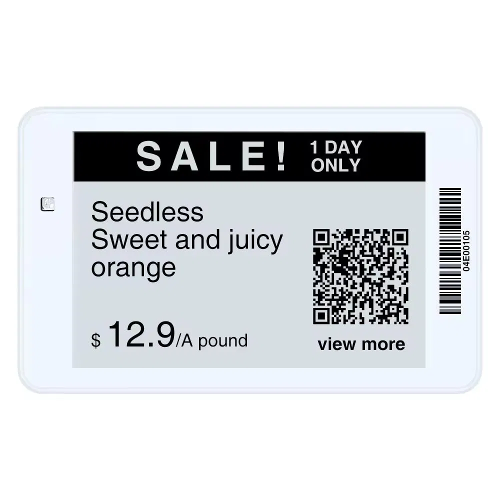 ESL 3.52-Inch Electronic Ink Screen Supermarket Electronic Shelf Digital Price Tag
