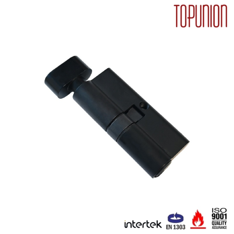 Thumb Turn Single Euro Door Cylinder External Internal Key Access Anti Snap