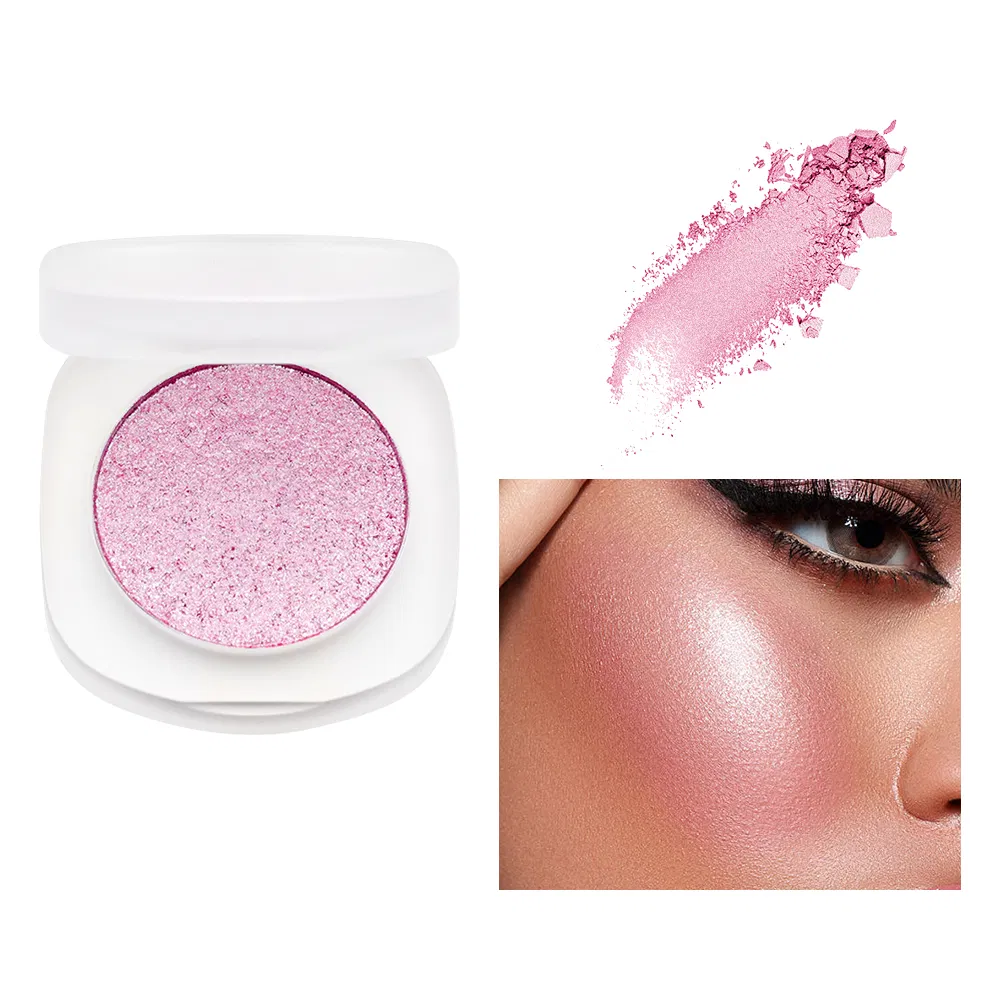Best Quality Face Body Cheek Vegan Private Label Makeup Diamond Holographic Highlighter