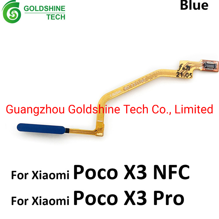 Шлейф сенсора отпечатка пальца для Xiaomi Poco X3 NFC/X3 Pro